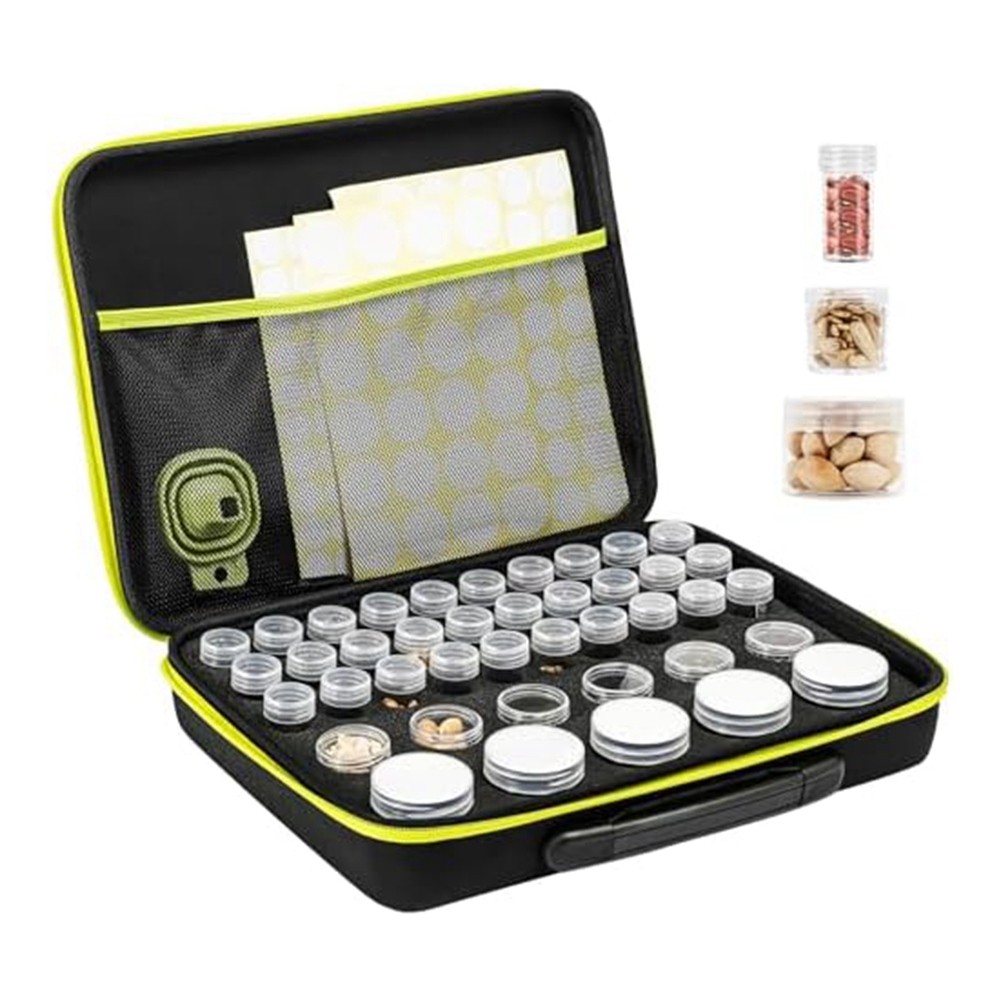 41 Slot Seed Storage Box, Sturdy Seed Packaging Container for Garden7189