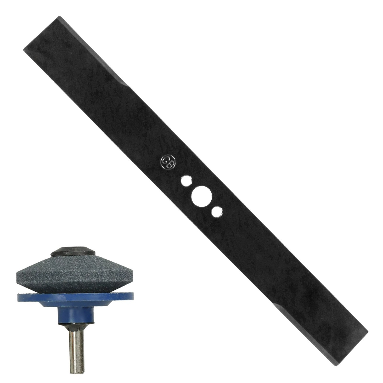 Blade for TITAN TTB1019HVM Lawnmower 36cm GDH8BX.00.02 + Sharpener Attachment