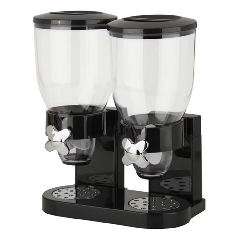 Multifunctional Cereal Dispenser,Dual Control Storage Container for Kitchen9450