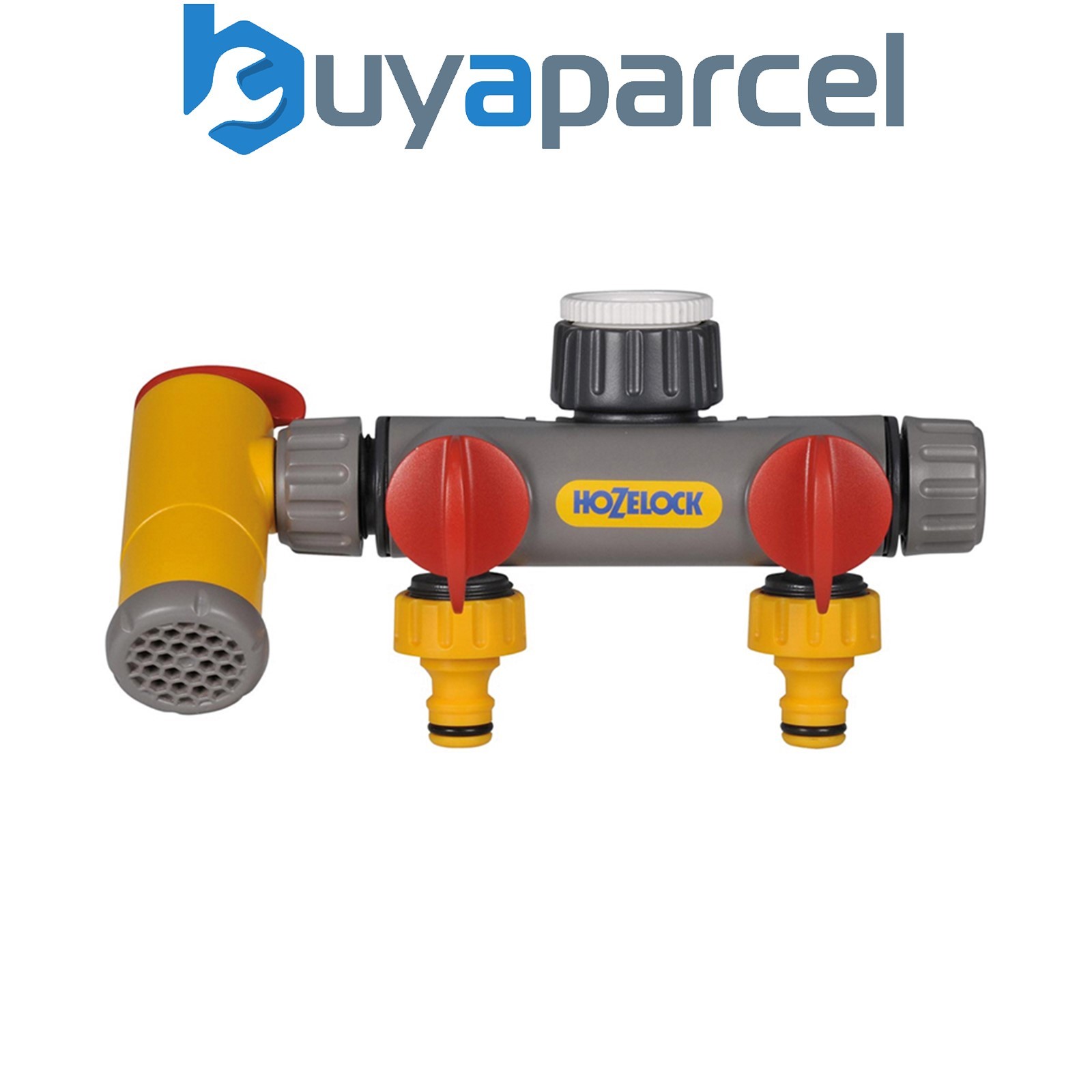 Hozelock 100-000-699 2250 Flowmax 3-Way Tap Connector 1/2 - 1in BSP HOZ2250