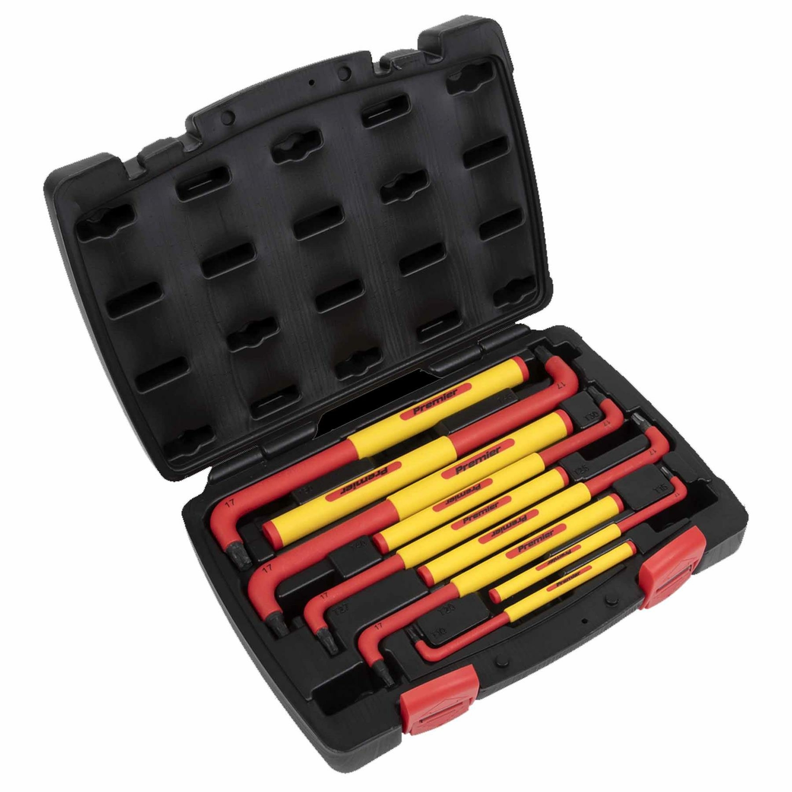 Sealey TRX-Star Key Set 9PC Extra-Long VDE Workshop Garage AK7178