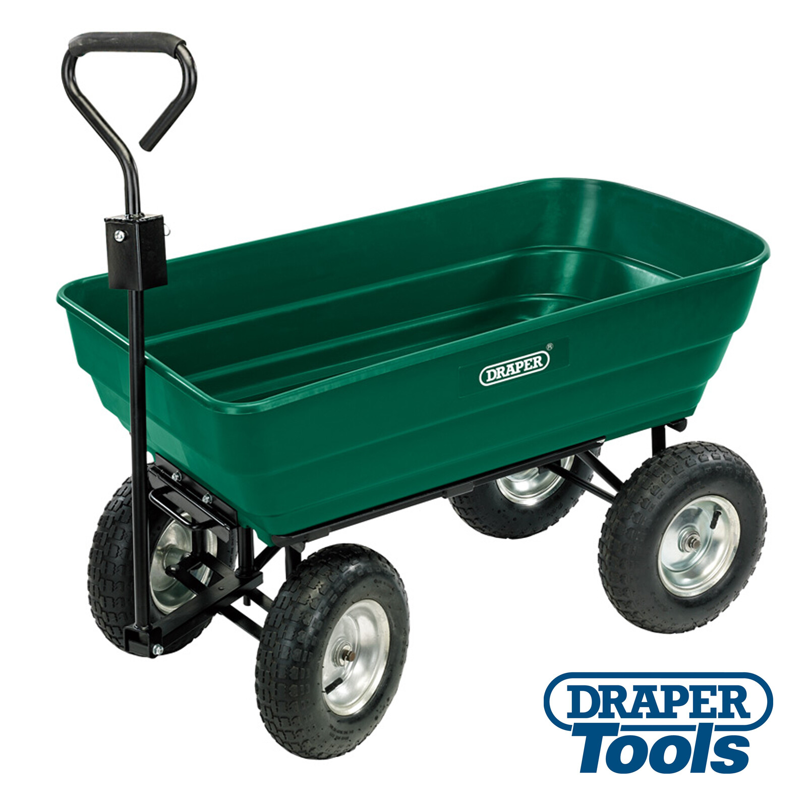 Draper 52628 Heavy Duty Tipping Cart Made From Reinforced Steel