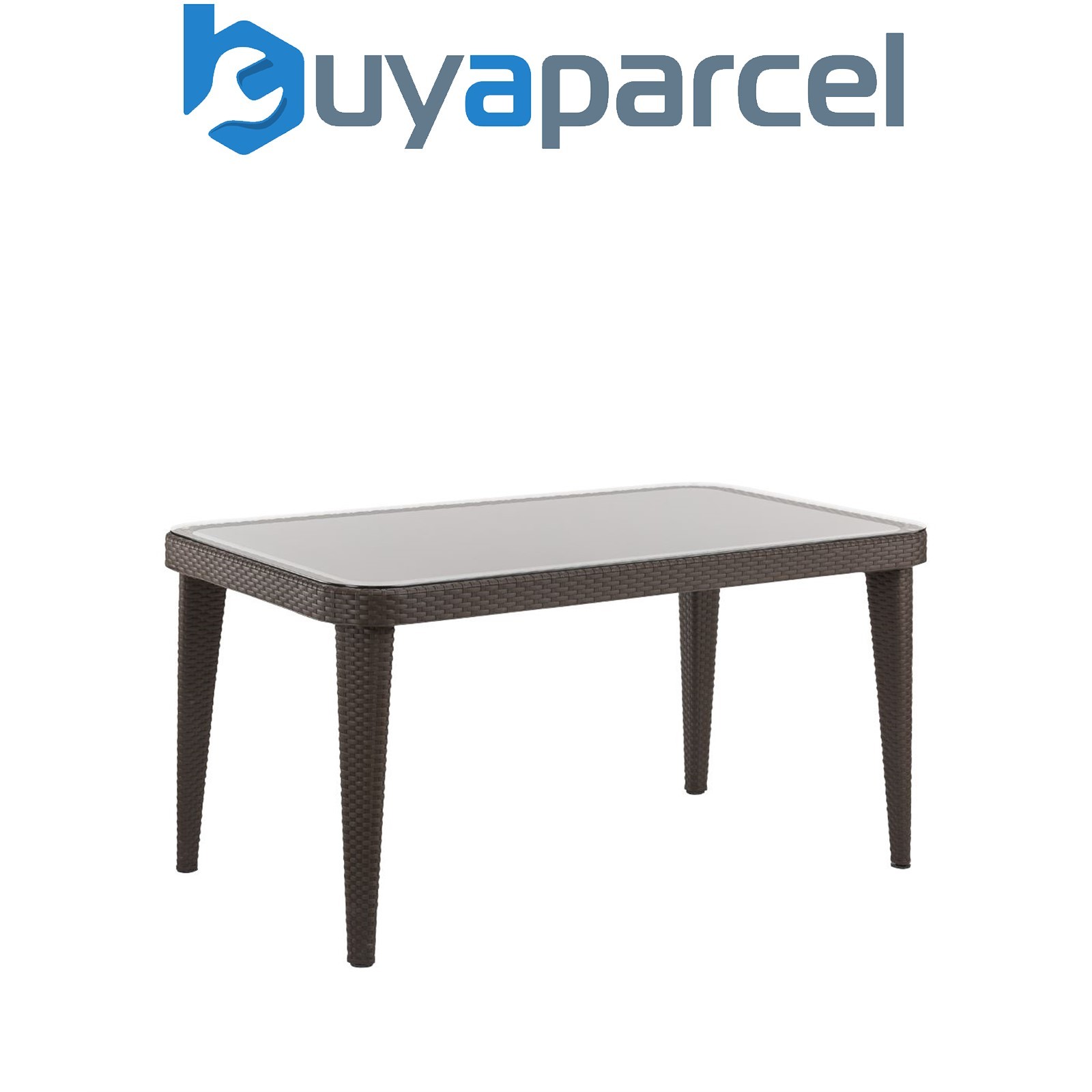 Sealey DG206 Dellonda Weather-Resistant Polypropylene/Fibreglass Dining Table wi
