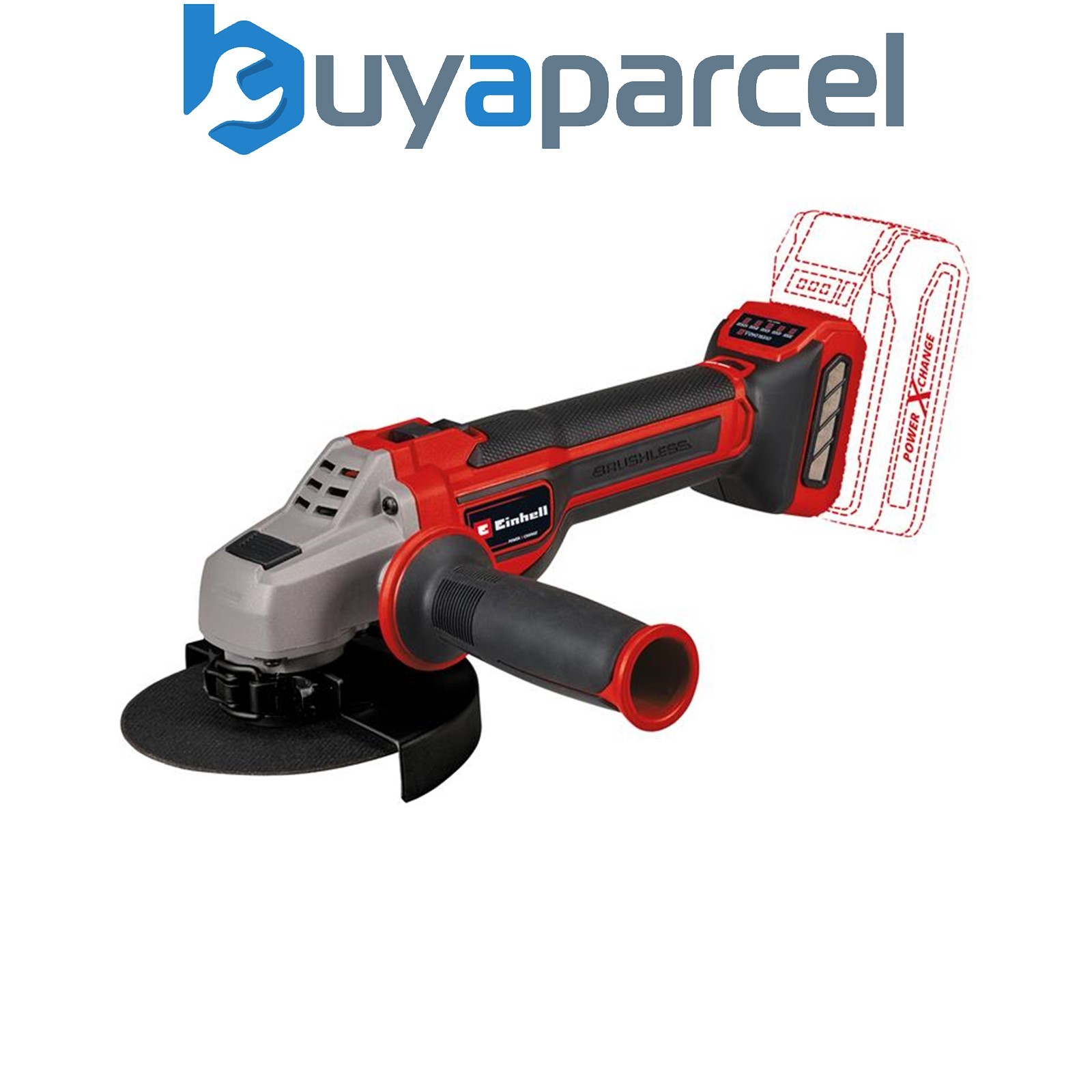 Einhell 4431155 TP-AG 18/125 CE Q Li-Solo Pro Angle Grinder 125mm 18V Bare Unit