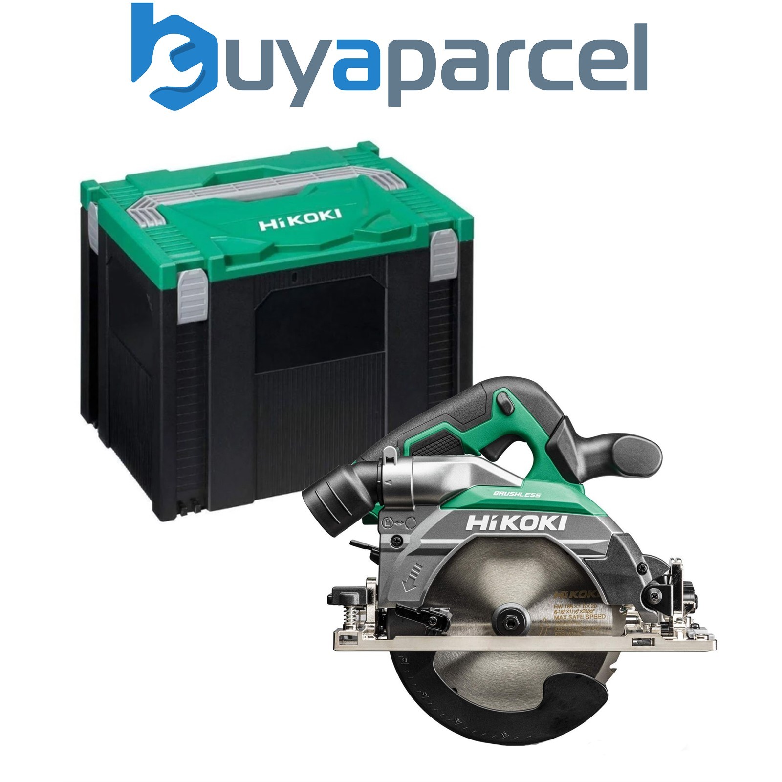 HiKOKI Brushless 165mm Circular Saw 18V Cordless Saw Bare Unit + Case C1806DBW2Z