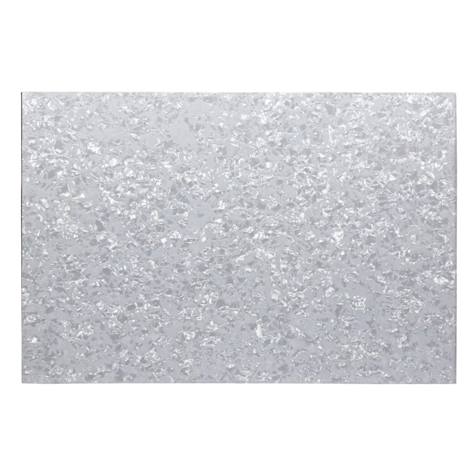 3Ply PVC with Guitar Pickguard Material Sheet DIY Untrimmed 16.9X11.4X0.093869