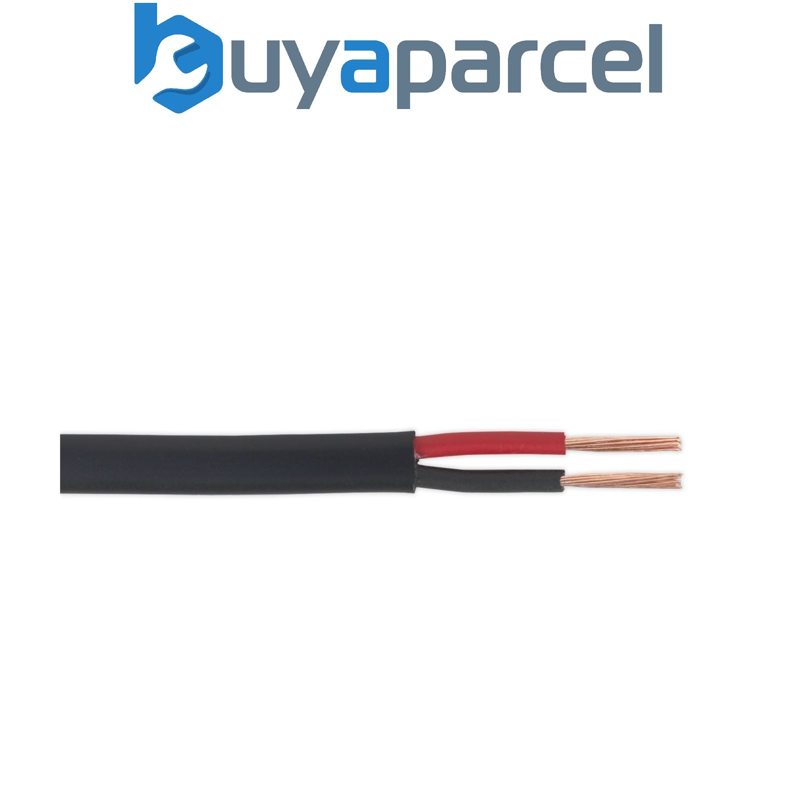 Sealey AC1430TWTK 8.75A Thick Wall Flat Twin Automotive Cable 30m - Black