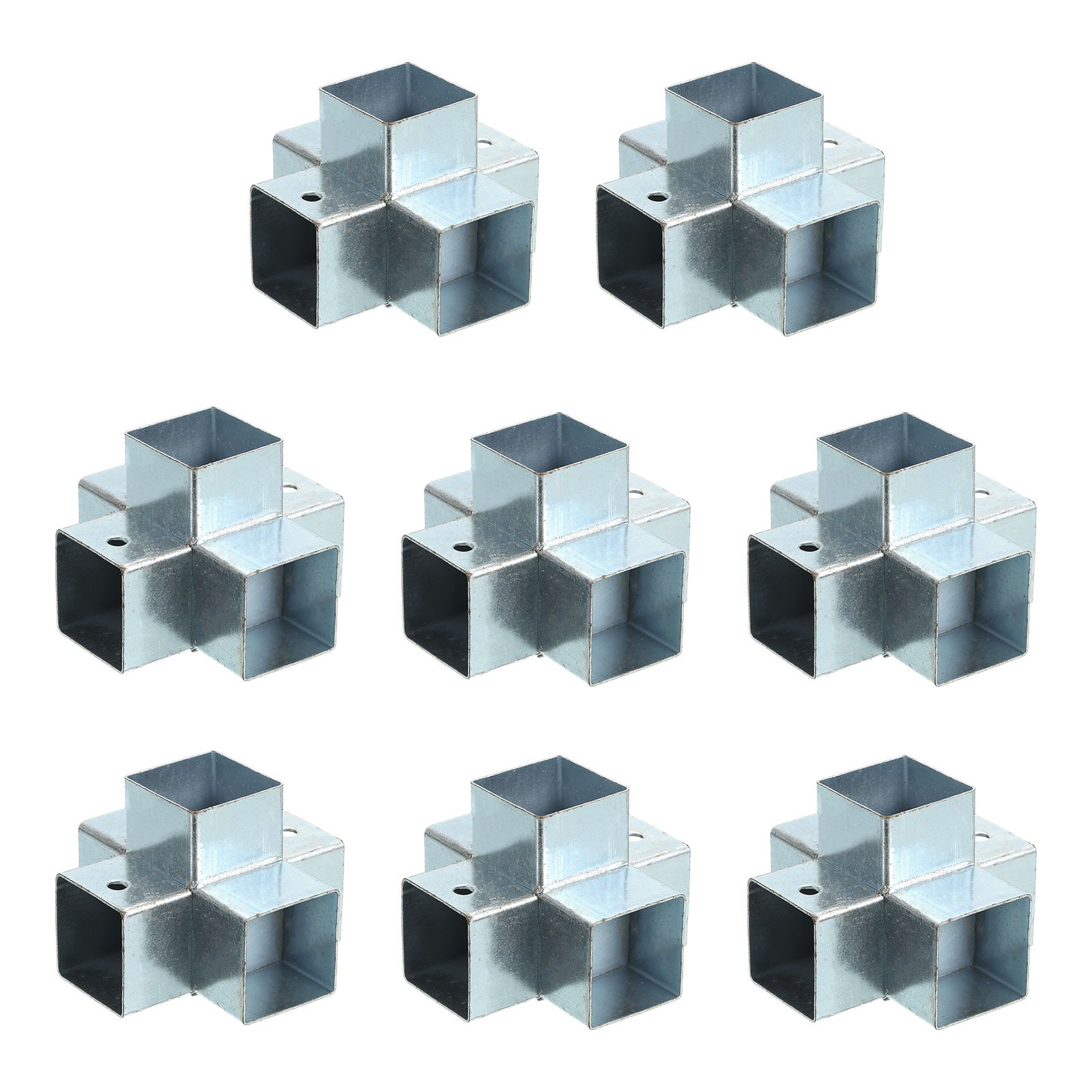 5-Way Gazebo Brackets Kit, Angle Bracket for 1.3" x 1.3" Lumber (8 Pack)