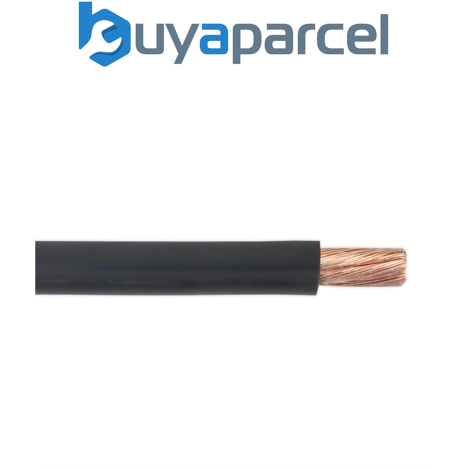 Sealey AC25SQBK Automotive Starter Cable 196/0.40mm 25mm� 170A 10m - Black