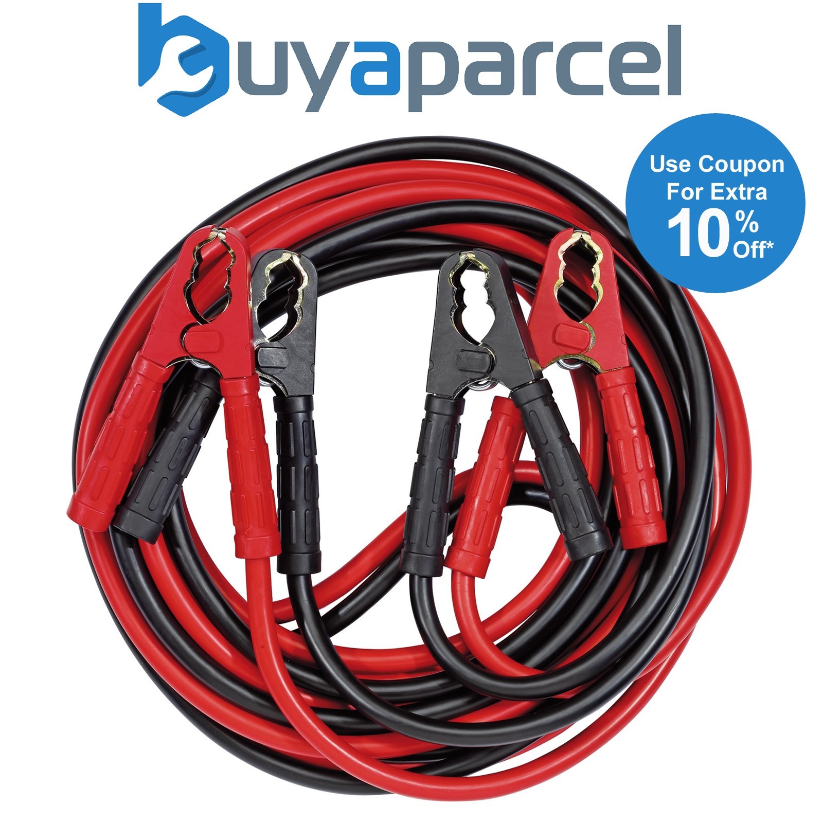 Draper 91874 Draper Expert Heavy Duty Booster Cables, 6.5m x 50mm&sup2;