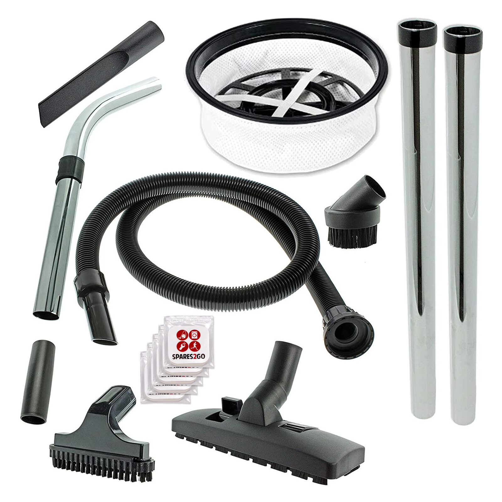 Spare Parts Filter & Tools 1.8m Hose for NUMATIC HENRY XTRA HVX200 + Fresh