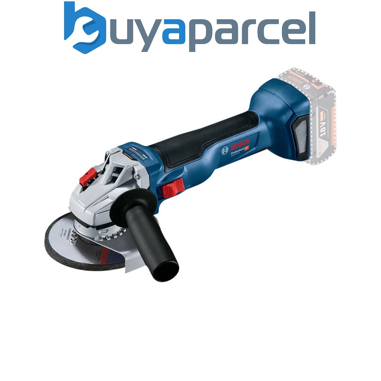 Bosch 06019J4002 GWS 18V-10 Professional Angle Grinder 125mm 18V Bare Unit BSH60