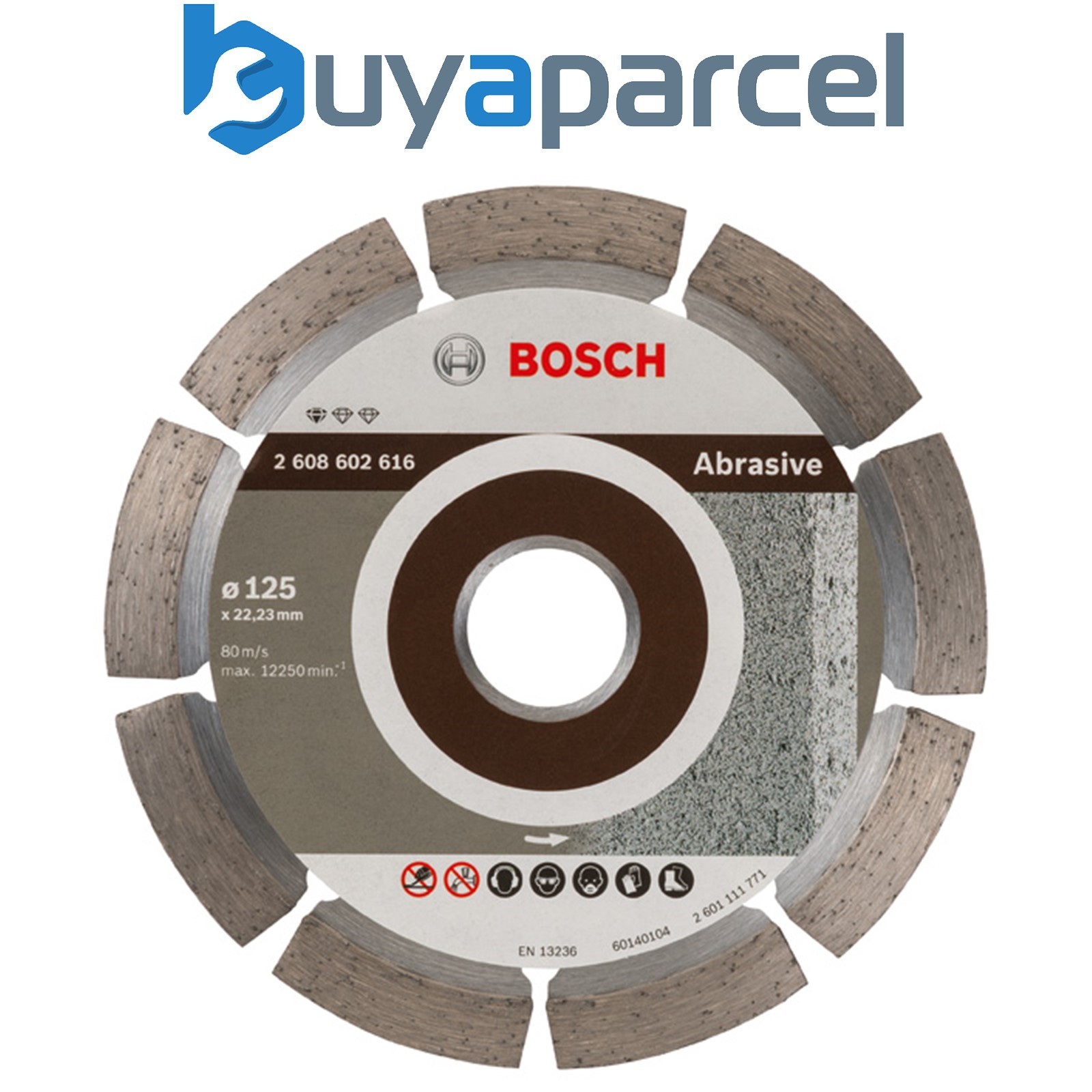 Bosch Diamond cutting disc Standard for Abrasive diamond cutting disc 2608602616