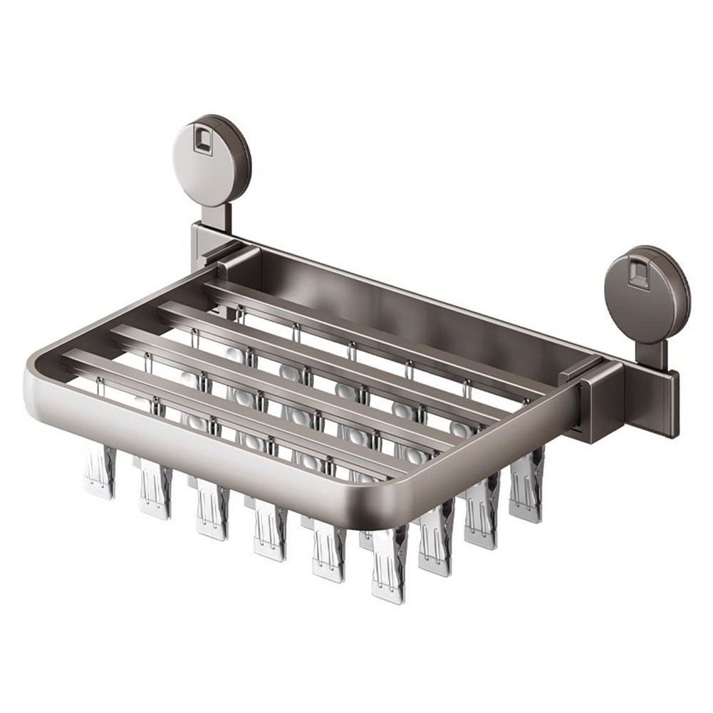 Folding Clothes Drying Rack - Laundry Dryer with Rods for Pants, Gloves,9766