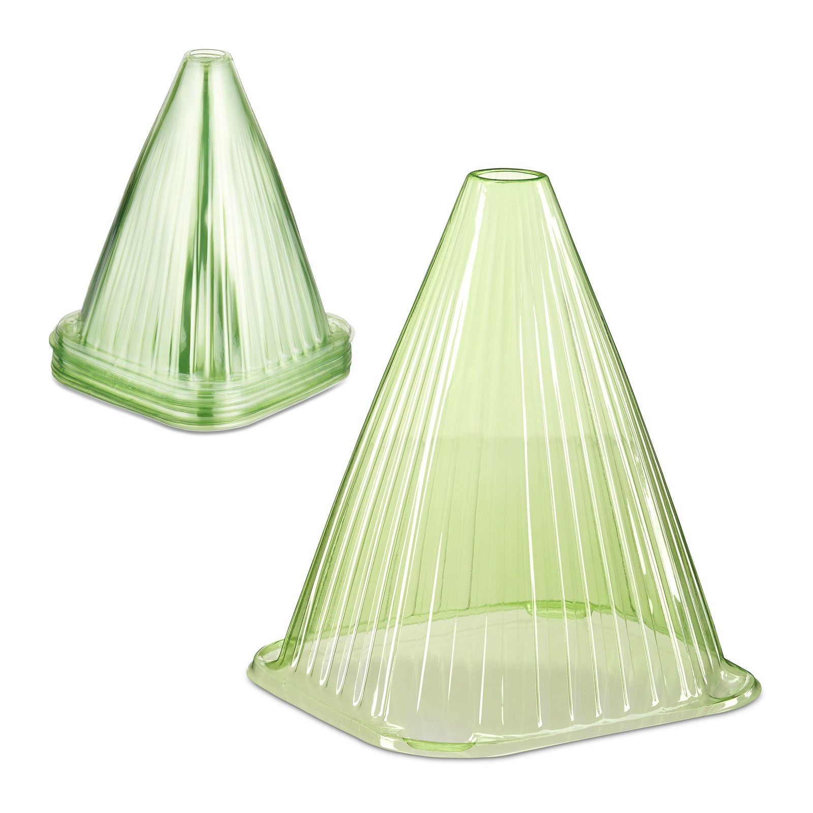 Greenhouse cones Seedling Covers Plant Hoods Lightweight PVC Material Easy Setup