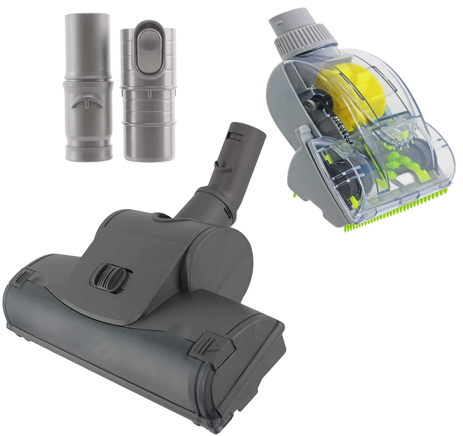 Main Turbo Brush + Mini Turbine Head for DYSON Vacuum Cleaner DC01 - DC78