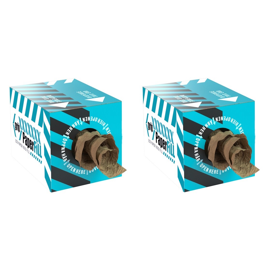 Paper Void Fill Speed Packing Parcel Postal Roll Box Packaging x 2 (700m total)