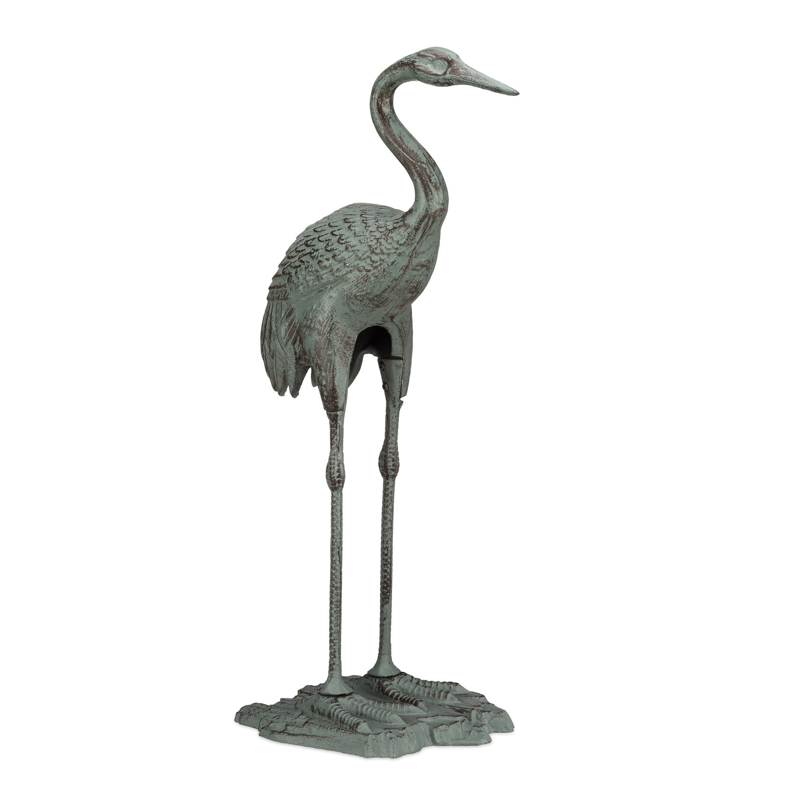 Garden Ornament Decorative Crane Set of 1