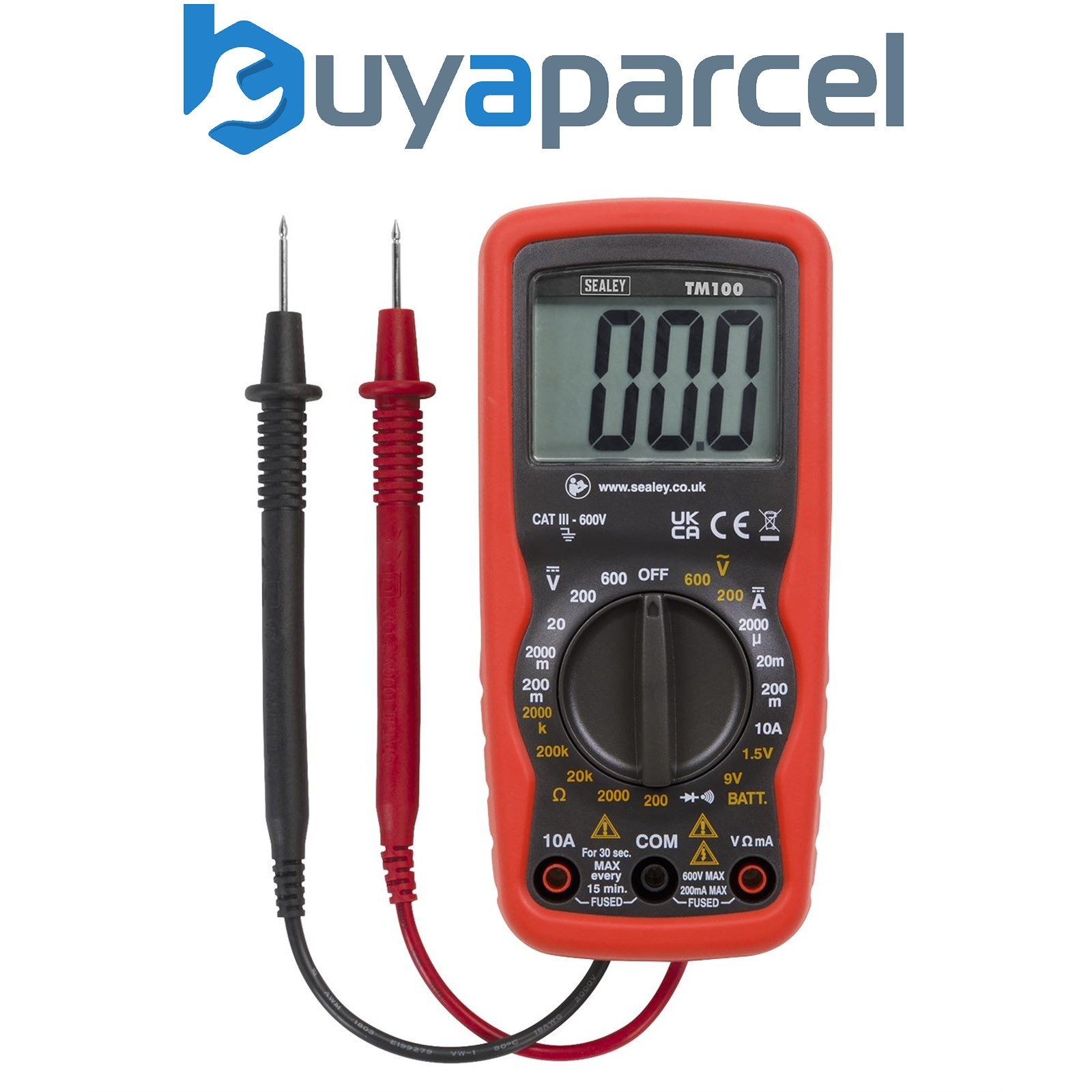 Sealey TM100 6-Function Professional Digital Multimeter
