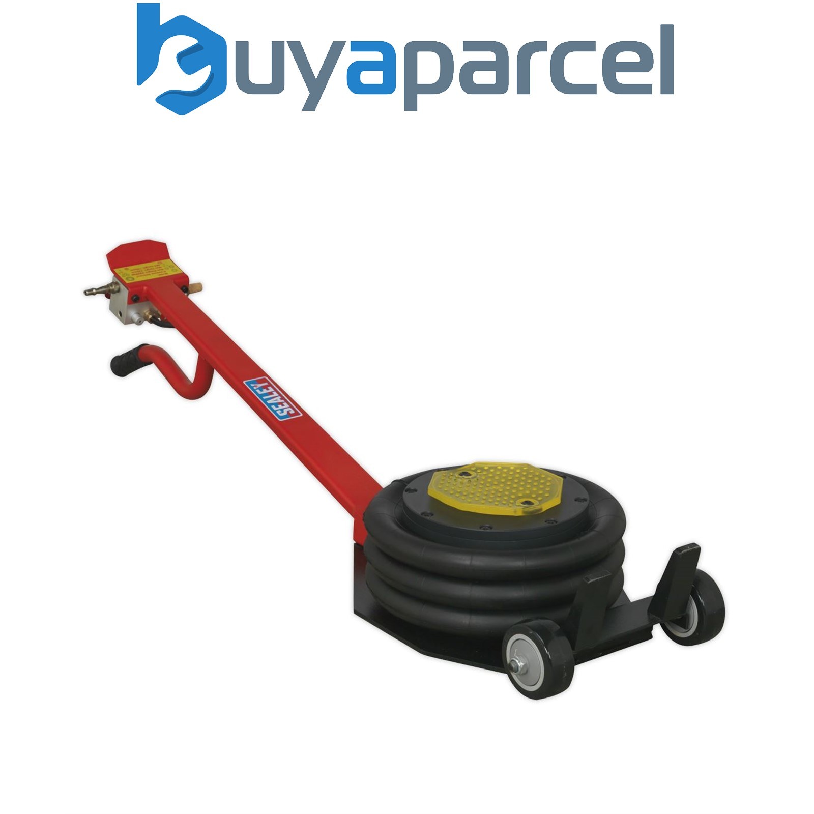 Sealey PAFJ3 Premier Air Operated Long Handle Fast 3-Stage Jack 3 Tonne