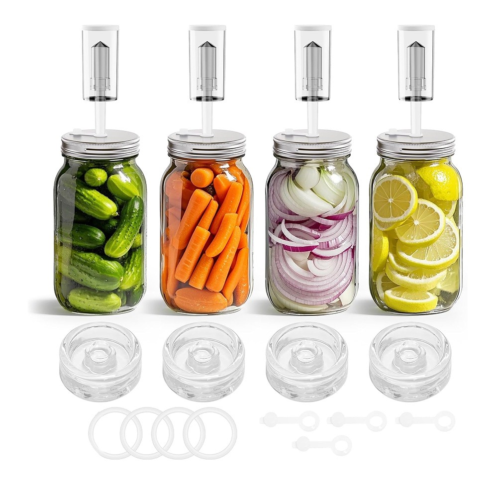 Fermentation Kit for Wide Mouth Fermentation Jar,Pickling/Sauerkraut Kit7433