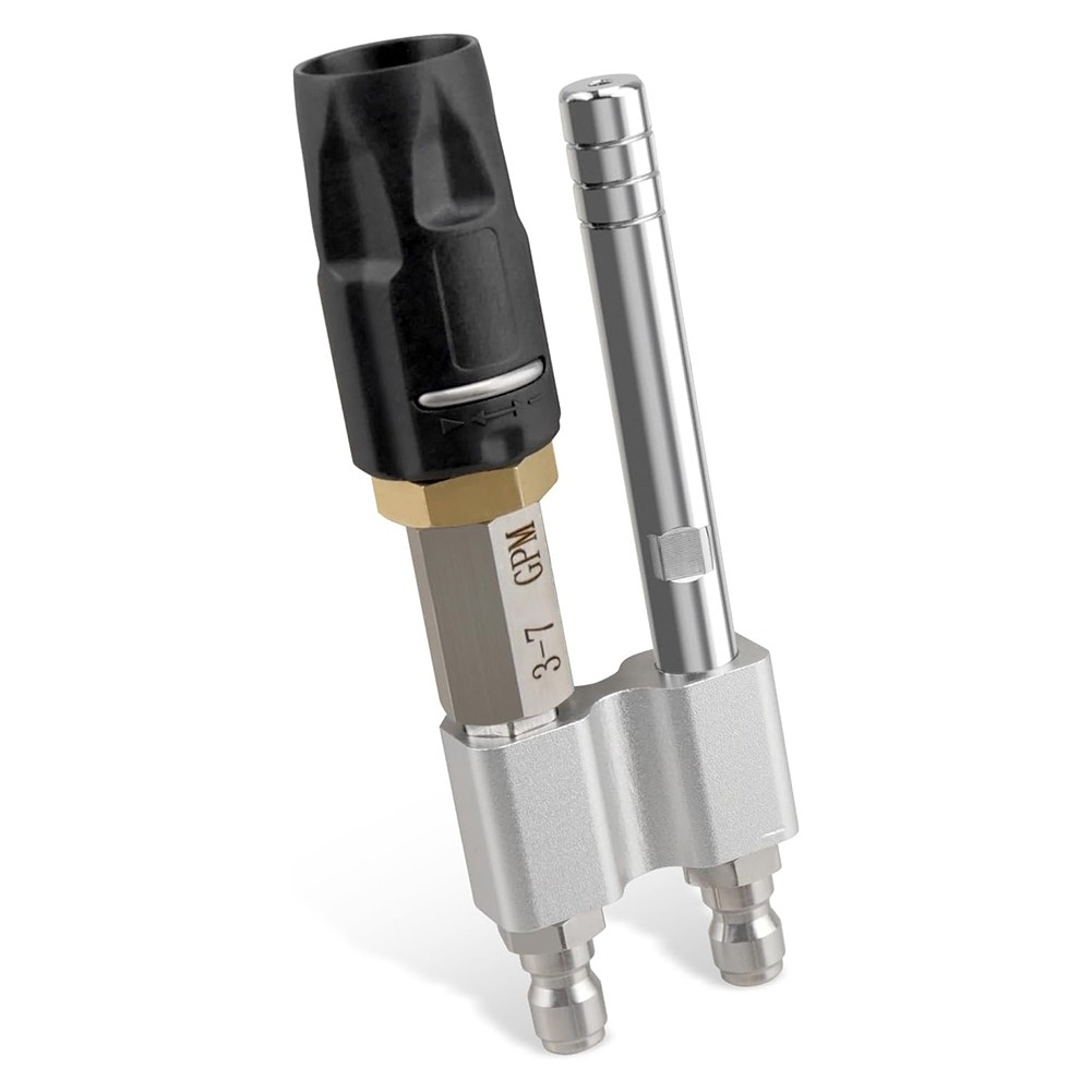 2X(Injection Tip M5 Nozzle, Long Range Soap Nozzle, Fit for Pressure4625