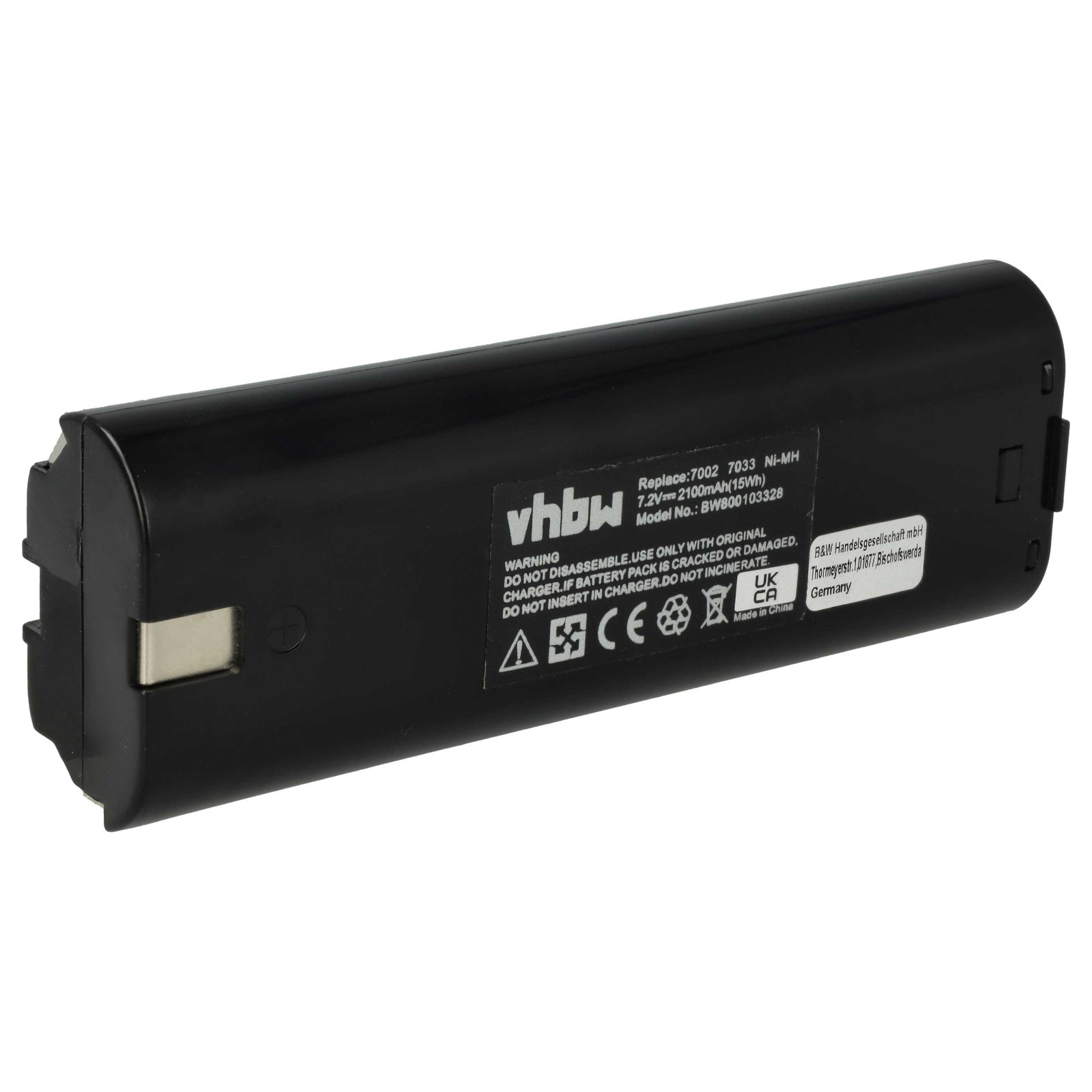 Battery for Makita 6019DWE 6071DW 6019DWLE 6022DW 6019DW 6019DWBE 2.1Ah 7.2V