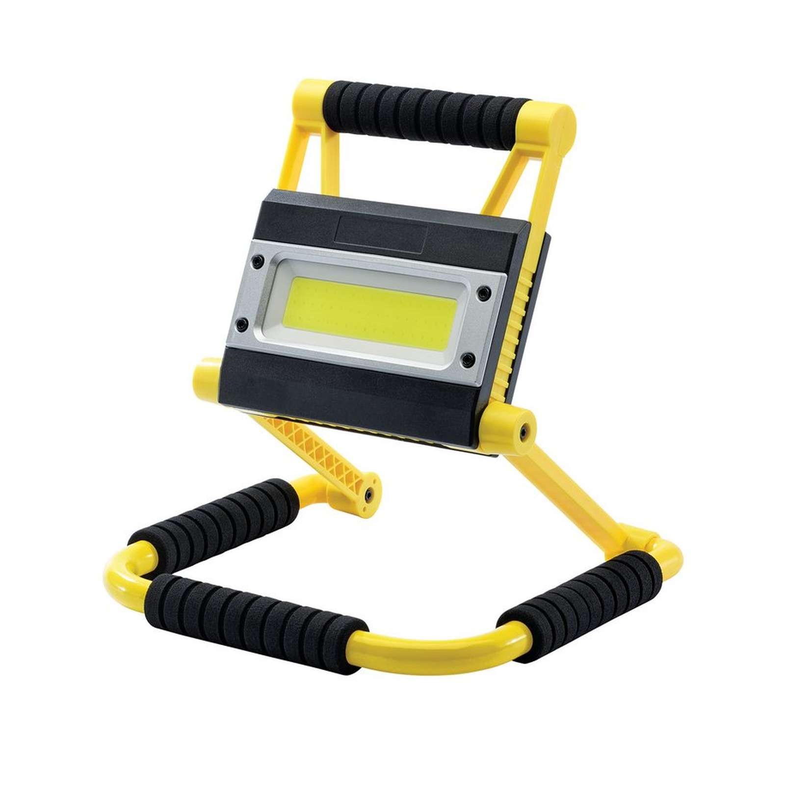Draper 20W Cob Led Rechargeable Folding Work Light - 750 To 1,500 Lumens - 99707