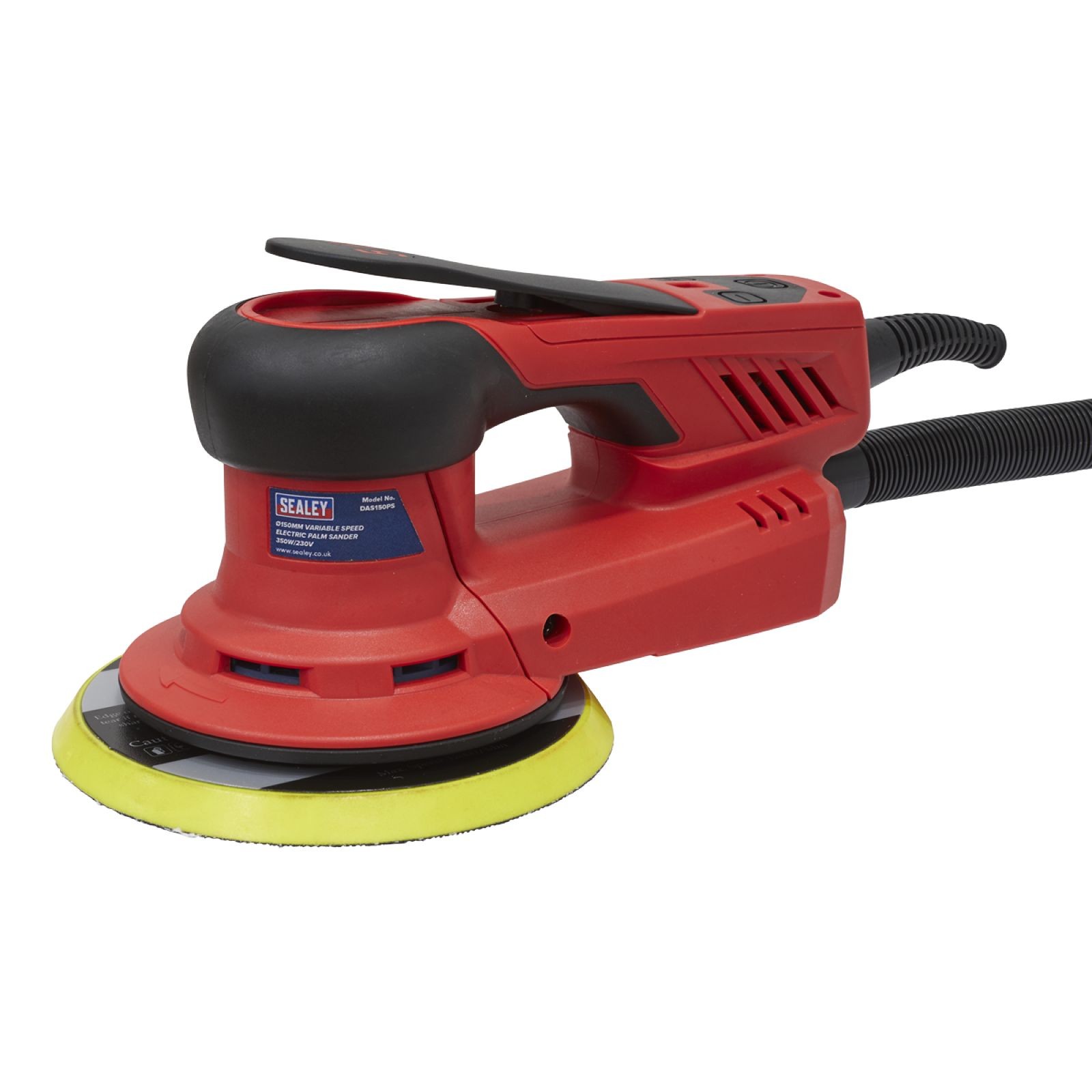 Sealey DAS150PS 230V 150mm 350W Electric Palm Sander Variable Speed Corded