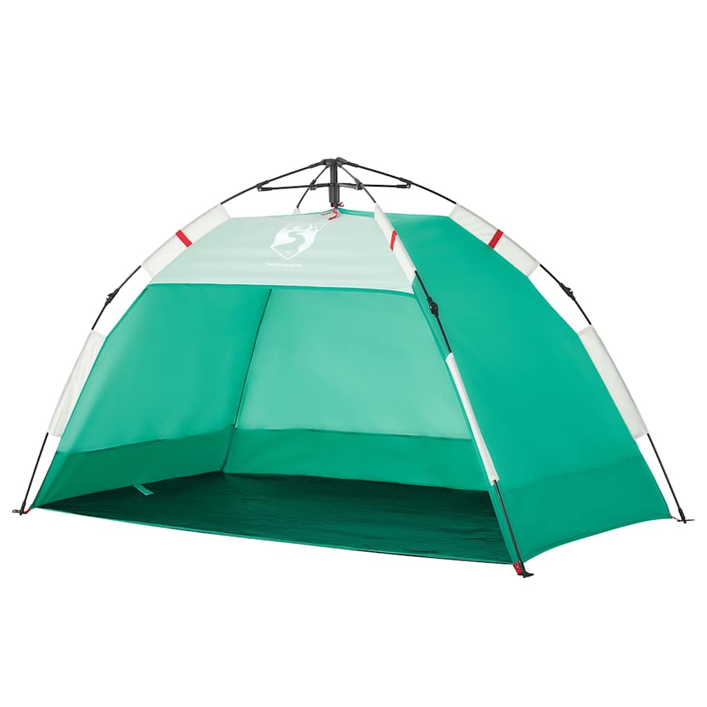 Beach Tent 2-Person Lightweight Sea Green Quick Release Waterproof vidaXL