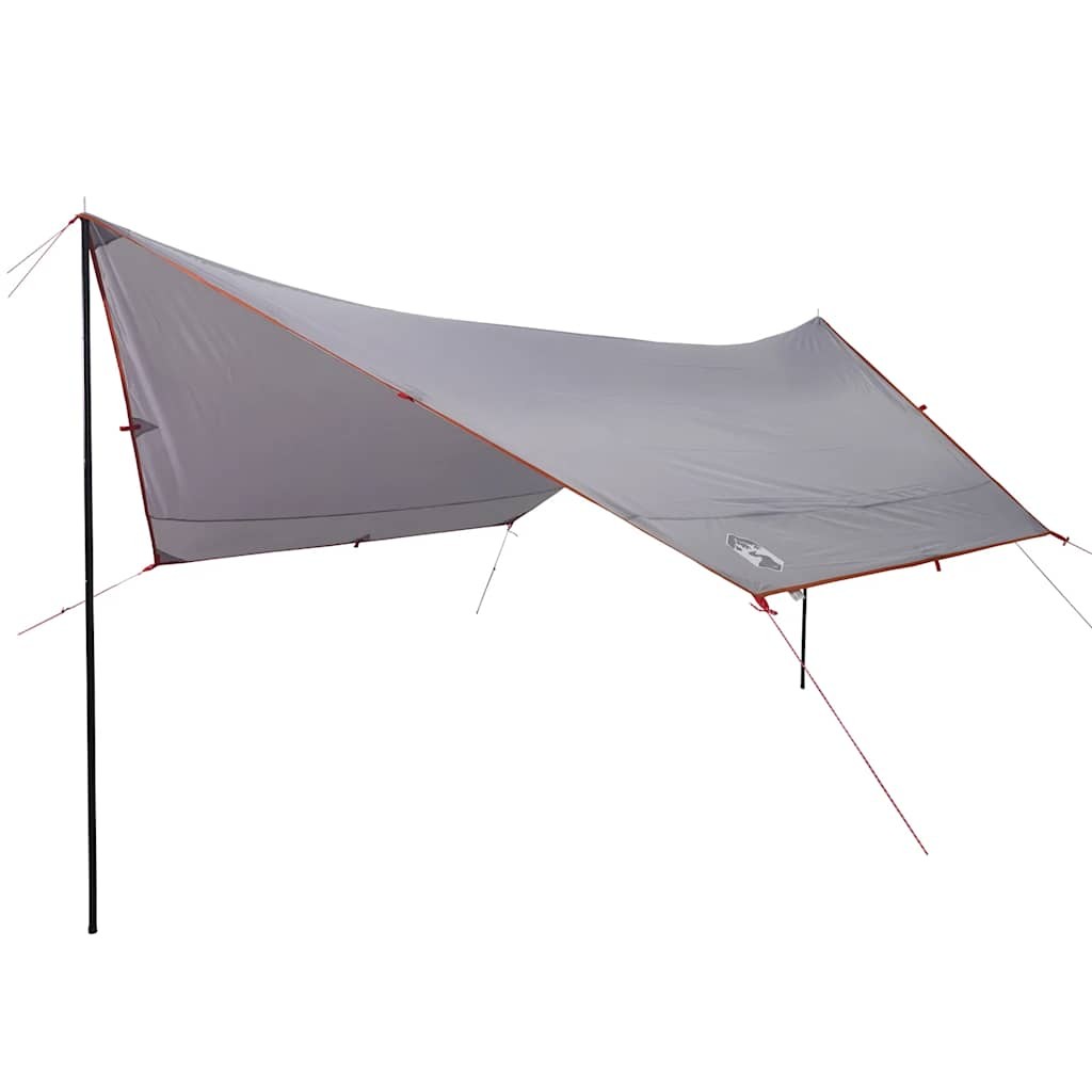Camping Tarp Outdoor Patio Tarpaulin Shelter Sunshade Orange Waterproof vidaXL