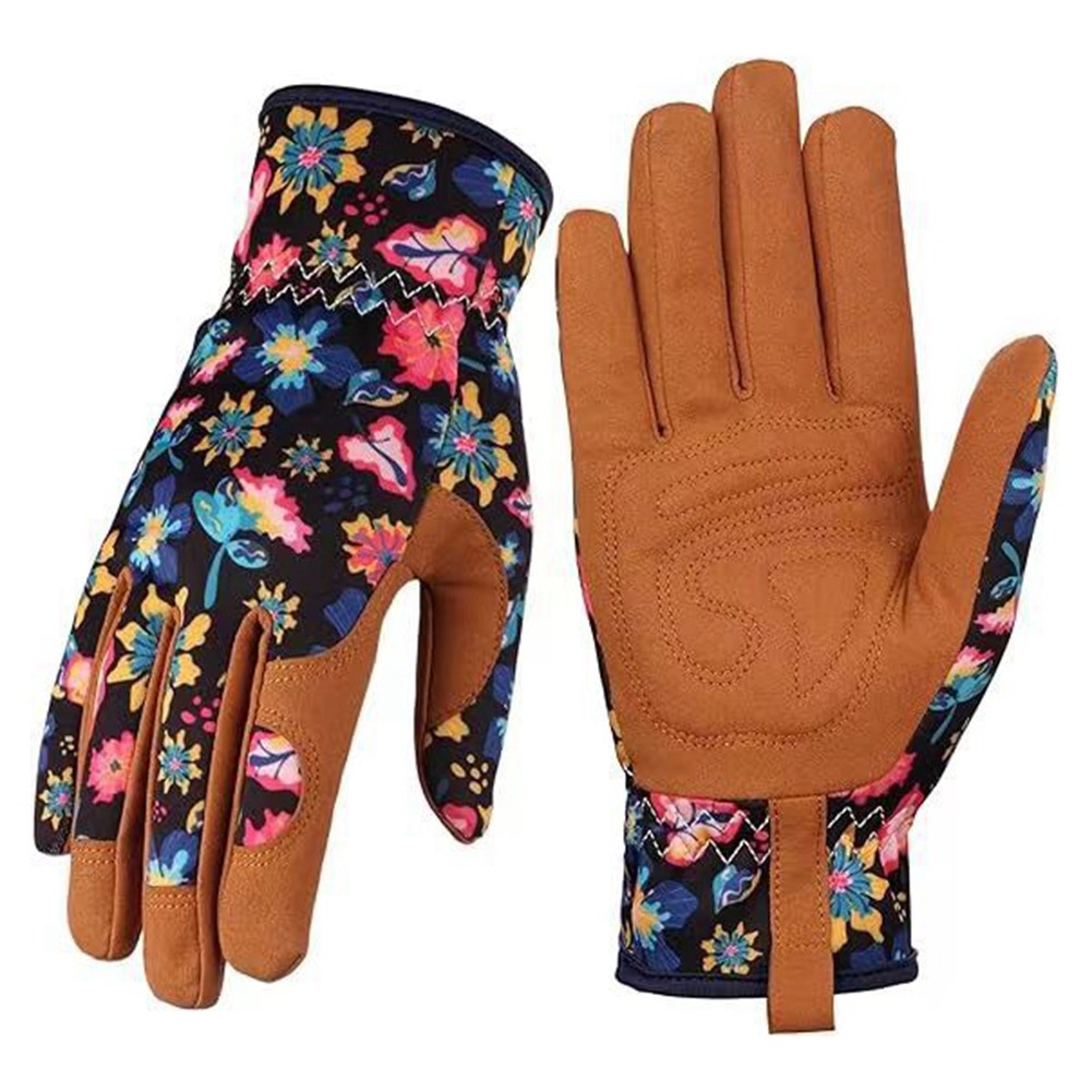 3X(Printed Puncture Gardening Gloves, Work Gloves Gifts C R3W6)2338