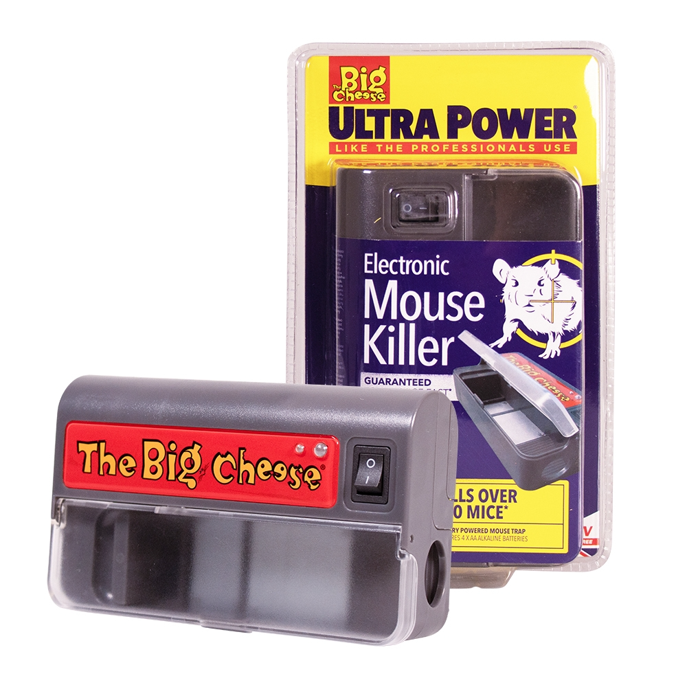 The Big Cheese Electronic Mouse Killer Quick Effective & Humane Kills 100+ Mice