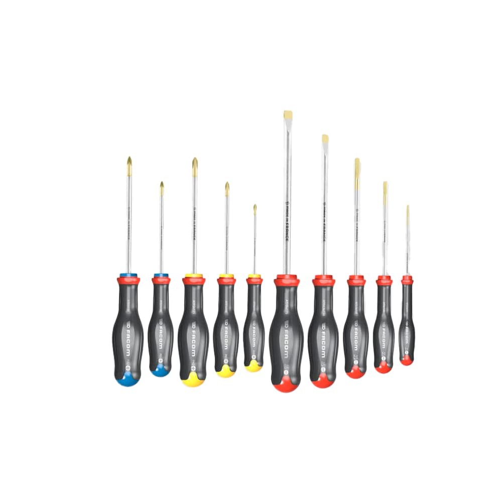 Facom Atw.J10Pb - Protwist® Screwdriver Set (10 Pcs.) NEW