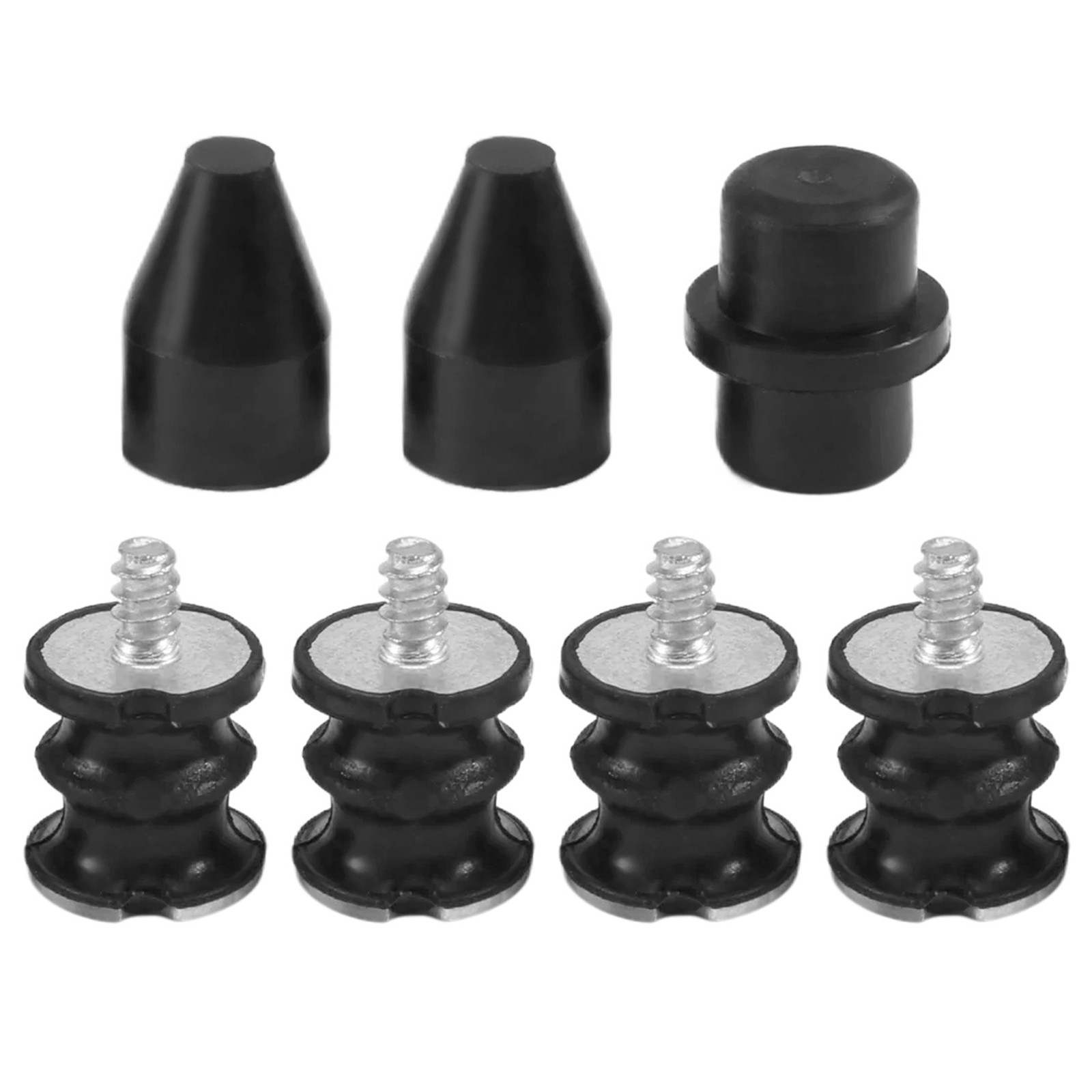 10X(7Pcs Rubber Front Handle Isolator Buffer Shock Mount elements Set Kit6800