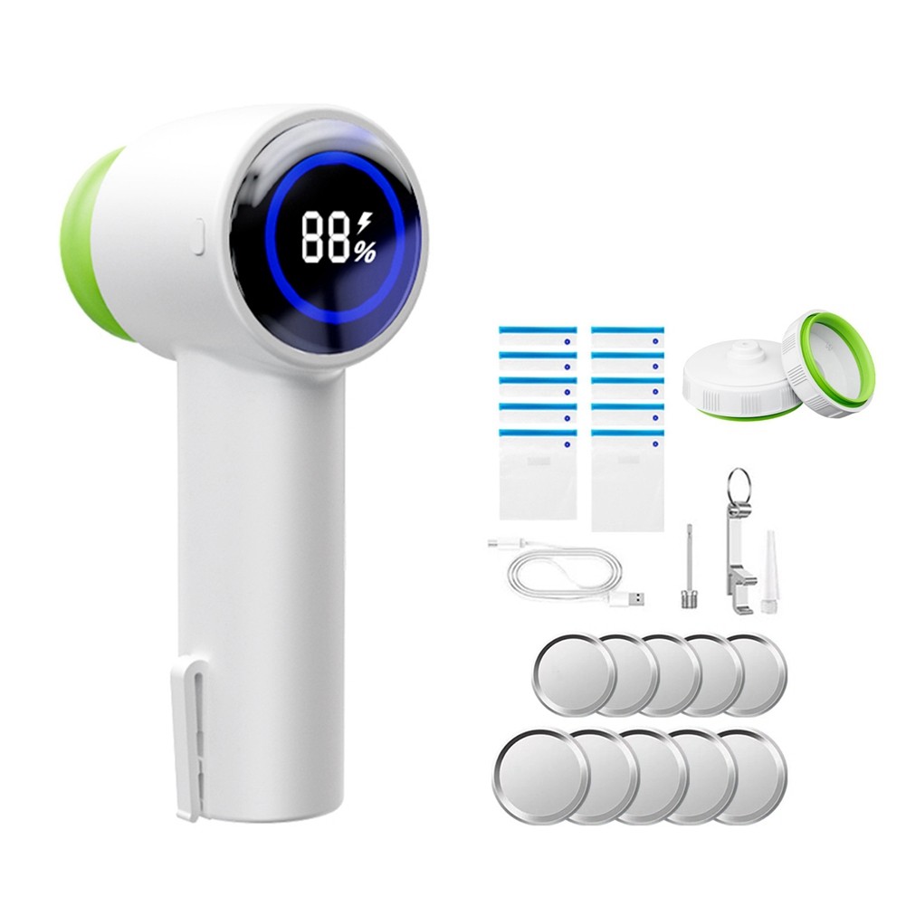 Handheld Vacuum Sealer, 4-in-1 Jar Vacuum Sealer,Portable Vacuum Sealer9301