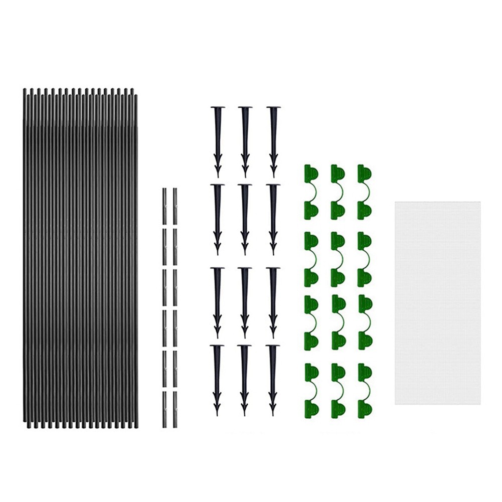 Outdoor Garden Greenhouse Plant Tunnel Support Frame Crop Kit Fiber Rod9292