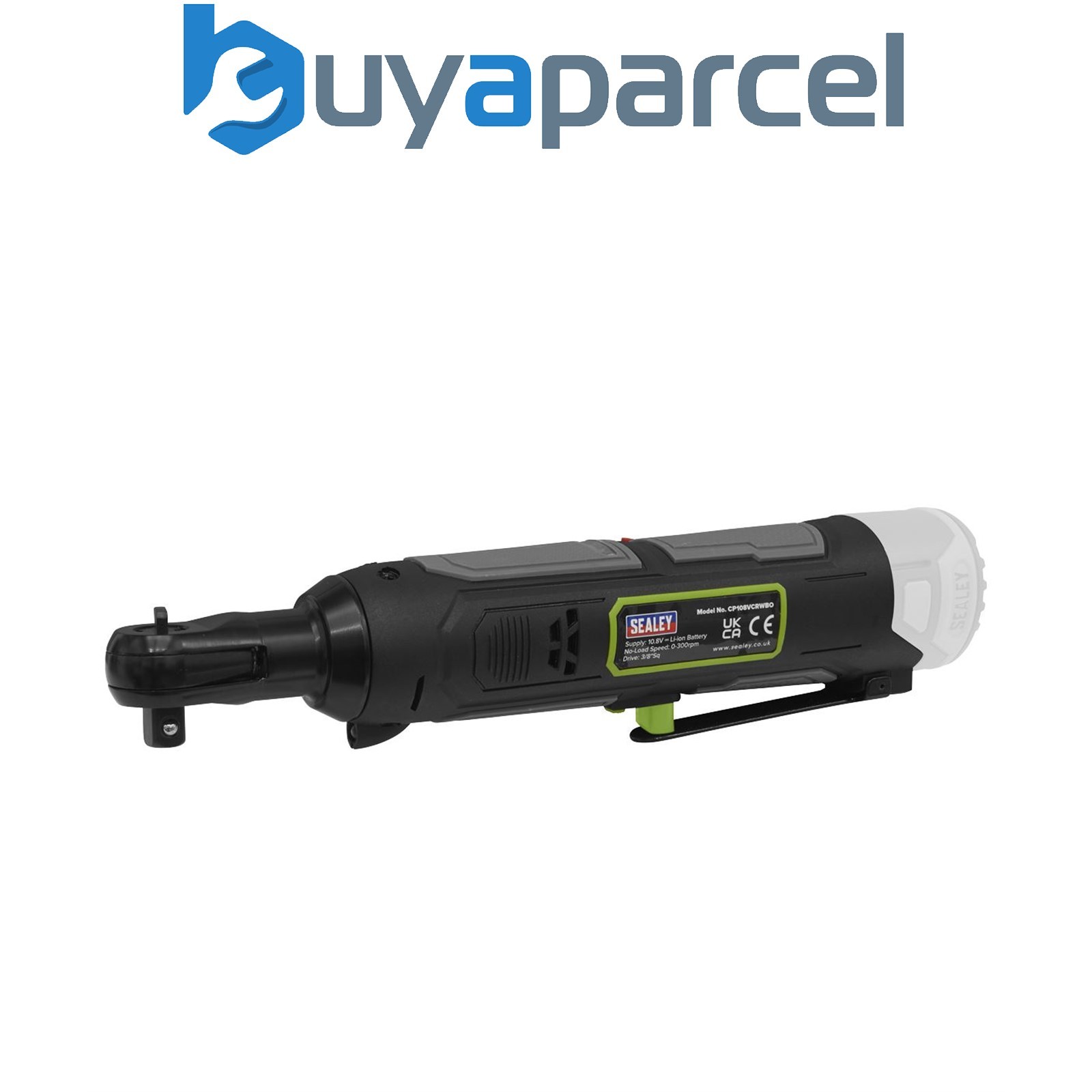 Sealey CP108VCRWBO SV10.8 Series 3/8"Sq Drive Cordless Ratchet Wrench 10.8V - Bo