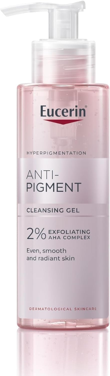 Eucerin Anti-Pigment Cleansing Gel 200ml, Gel Cleanser to Reduce Appearance of