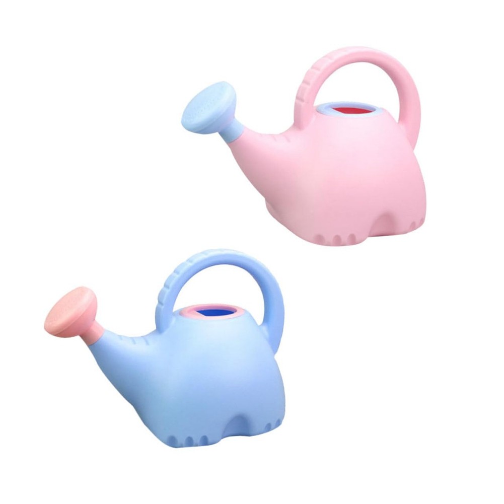 3X(2Pcs Elephant Watering Pot Spraying Bottle for Plants Kid Toys Hand2497