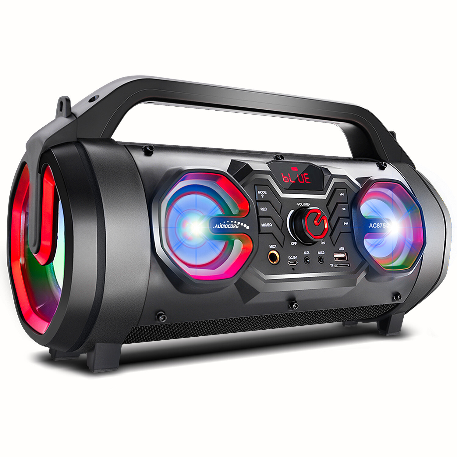 Bluetooth Speaker Audiocore Portable FM Radio 2000mAh AC875