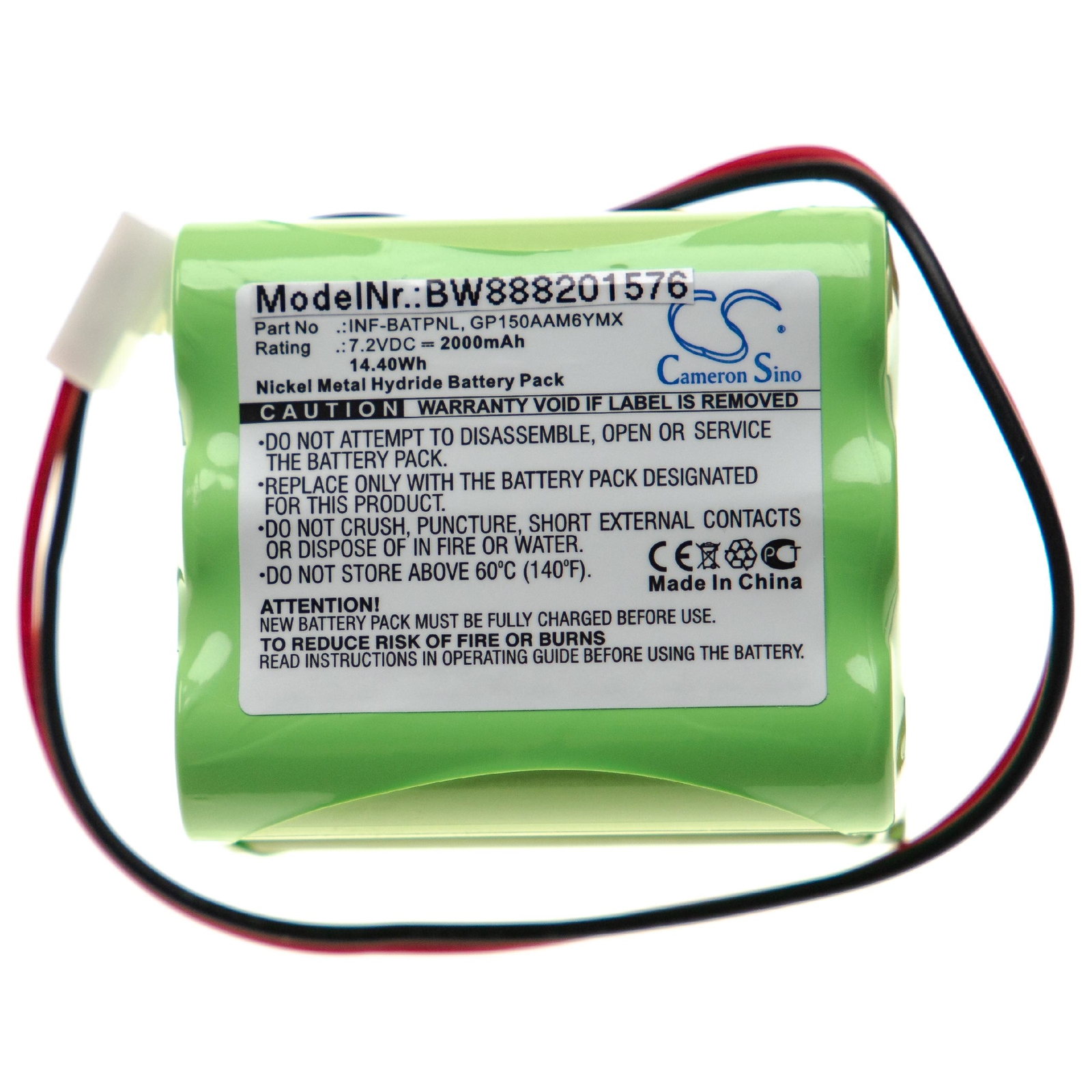 Battery for ESP / Marmitek INF-BATPNL PG800 2000mAh