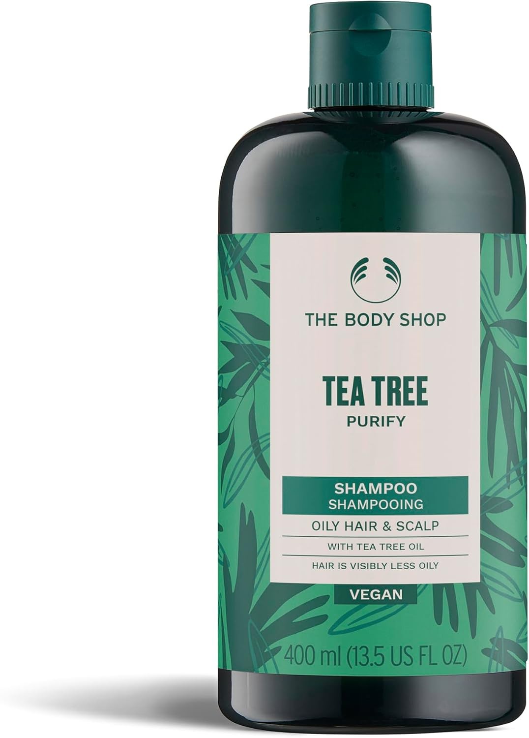 The Body Shop Tea Tree Shampoo, Purifying & Balancing (1x 400ml), Clarifying Sh