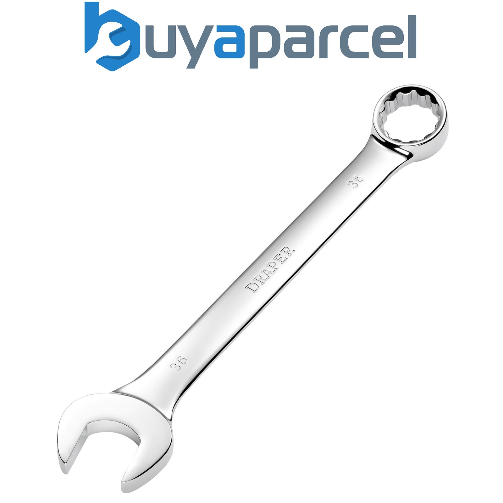 Draper 36956 Heavy Duty Long Pattern Metric Combination Spanner, 36mm