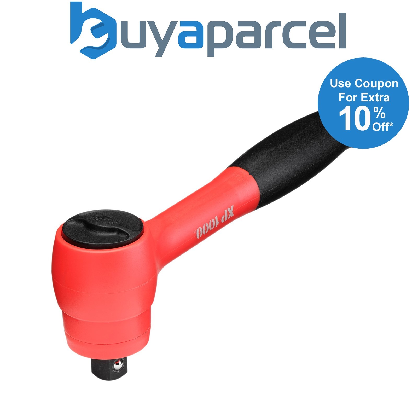 Draper 17689 XP1000 VDE Reversible Ratchet, 1/2" Sq. Dr.