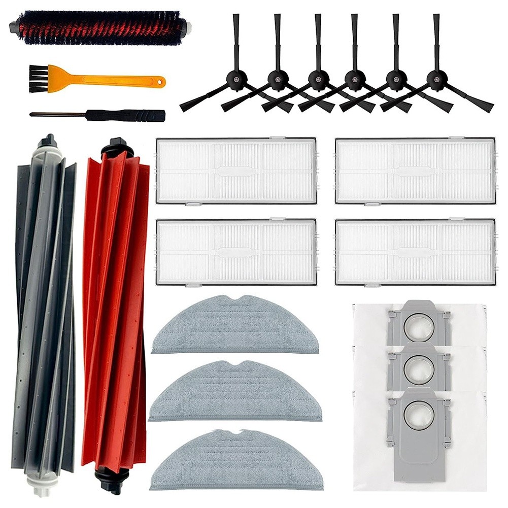 Accessories Kit for S8 Pro Ultra Robot Vacuum, Main Dual Brush1771