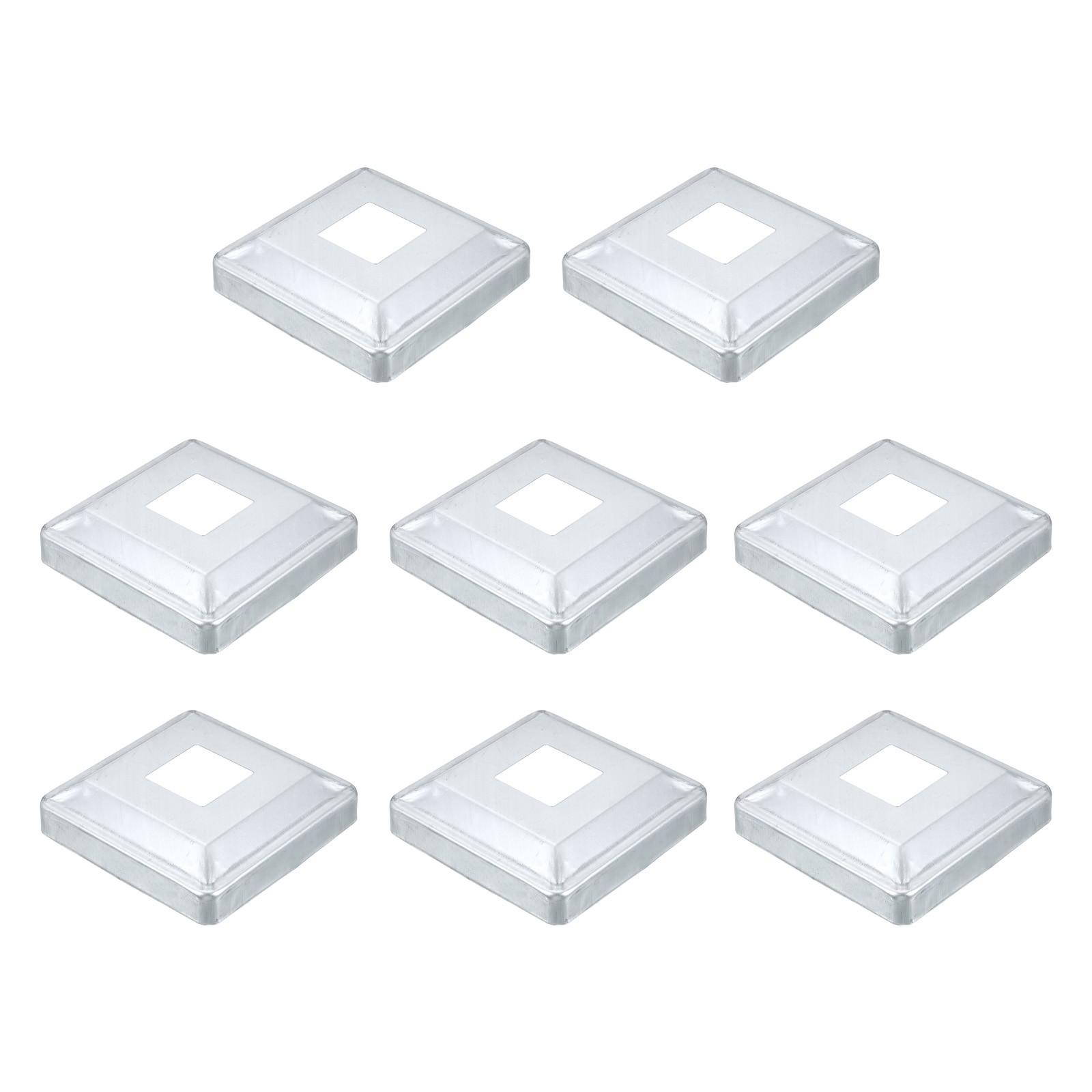 8Pcs Post Base Cover, 6.25x6.25 Integral Style Post Skirt Column Wrap(2x2)