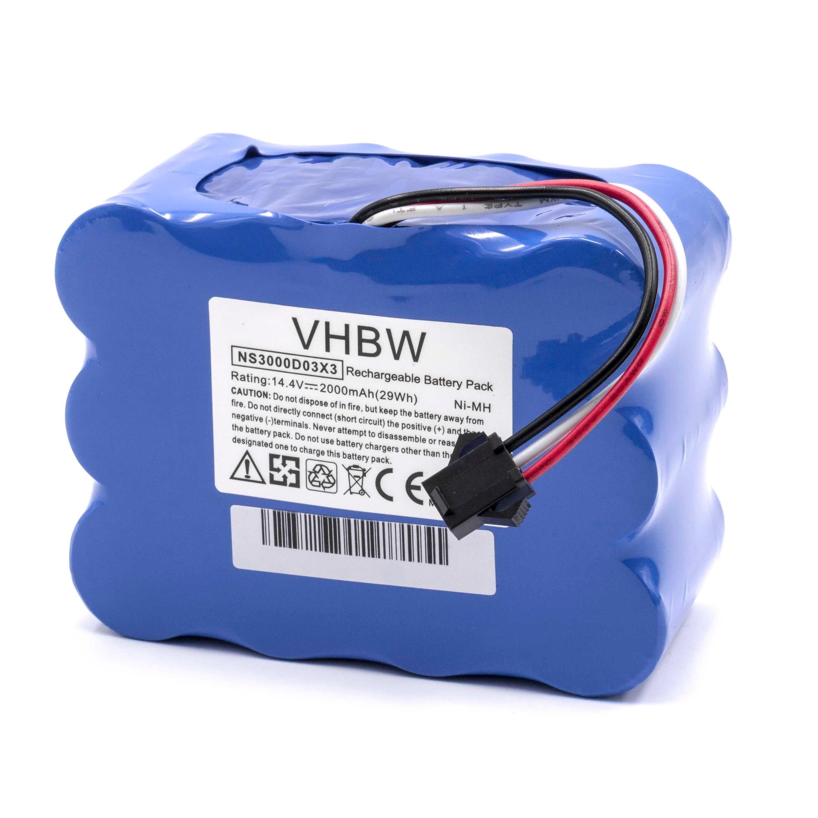 Battery for Hoover RBC009 RBC011 RBC006 RBC012 RBC003 2000mAh 14.4V