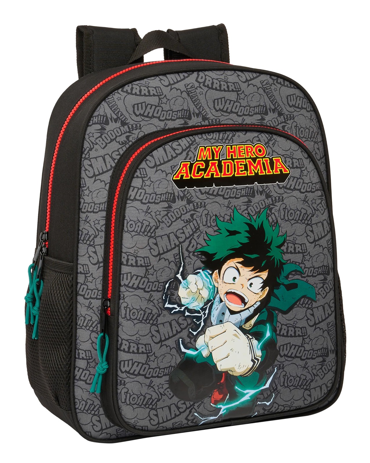 MY HERO Academy – Children's School Backpack, Adaptable to Trolley, Ideal for Sc