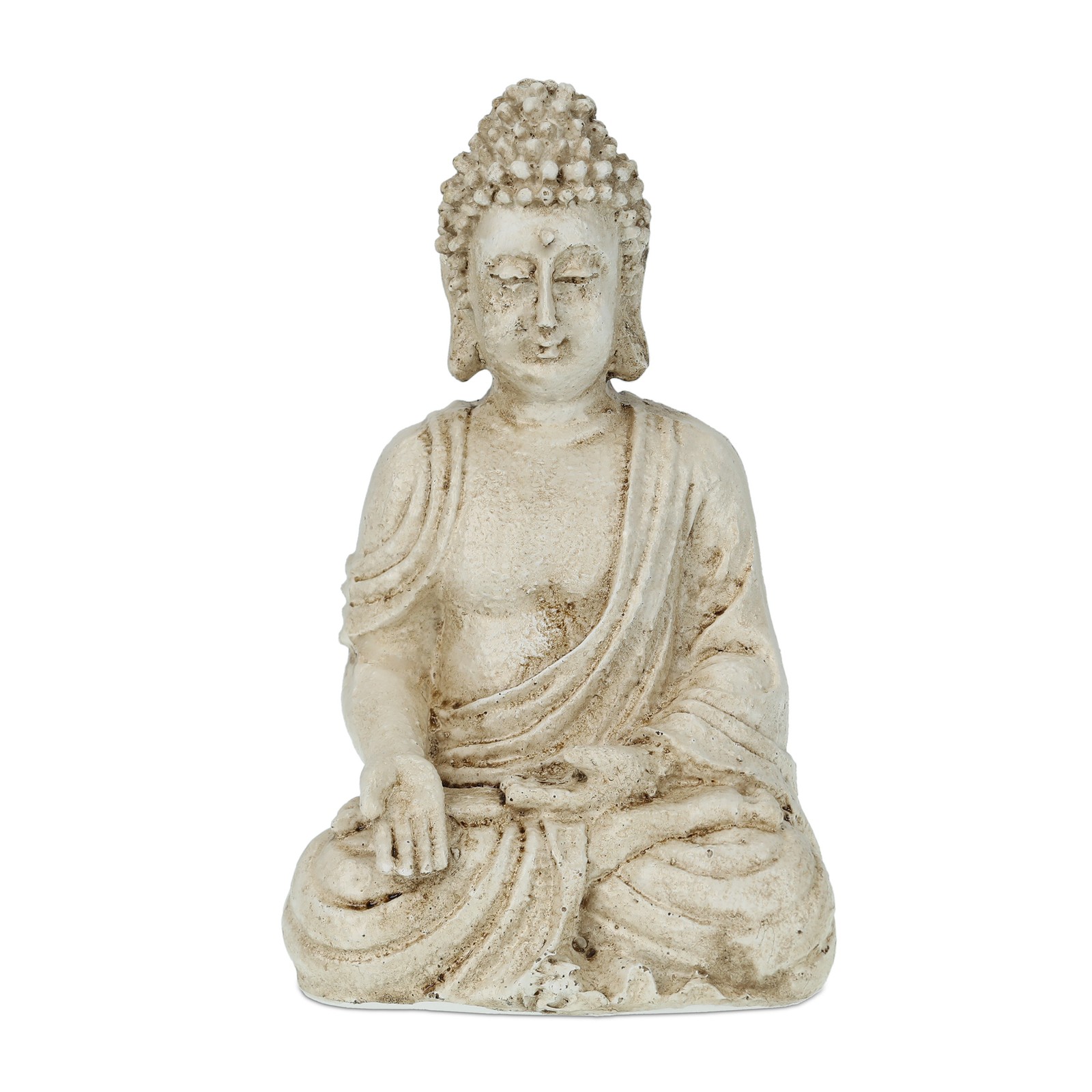 Garden White Ornament Buddha Decoration Statue Sculpture Figurine Figure